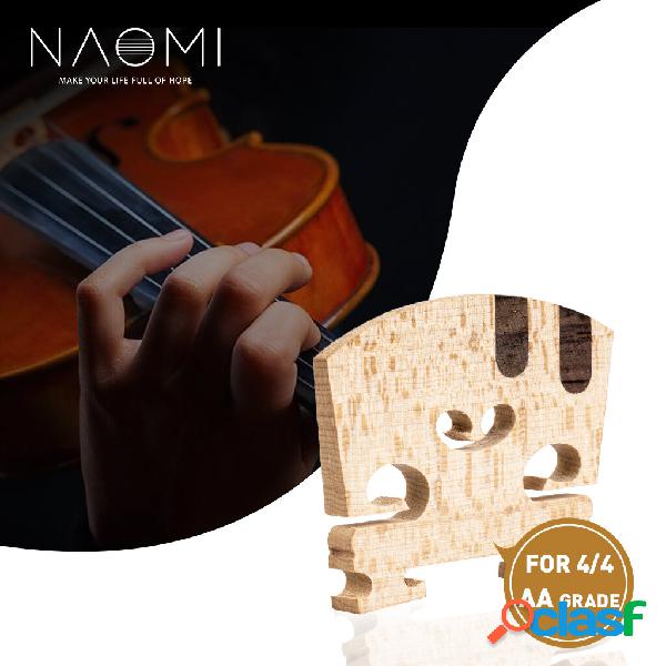 NAOMI 1PC Master AA Grade Snow Flake Texture Maple Violin