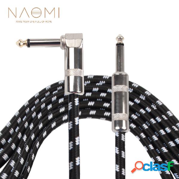 NAOMI 6M Cable Noiseless Winding Cable Electric Guitar Line