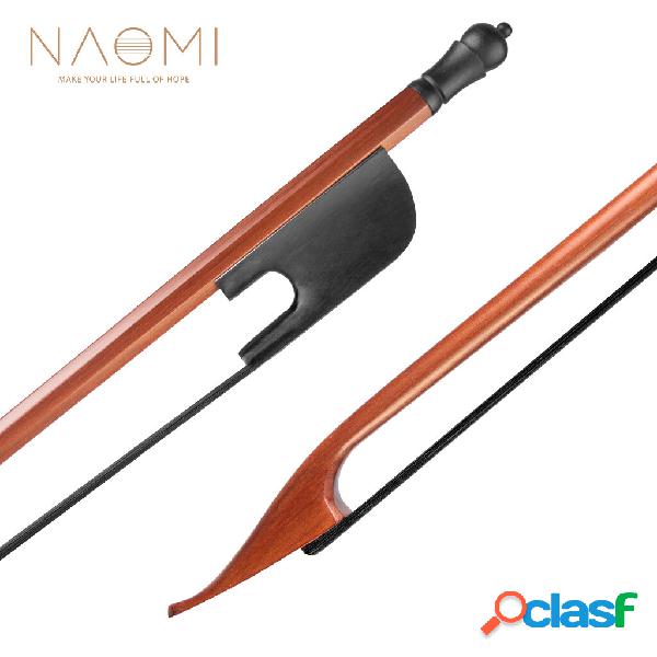 NAOMI Classical Baroque Style Brazilwood Bow 4/4 Violin Bow