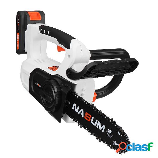 NASUM Electric Chainsaw 20V Cordless Chainsaw Battery
