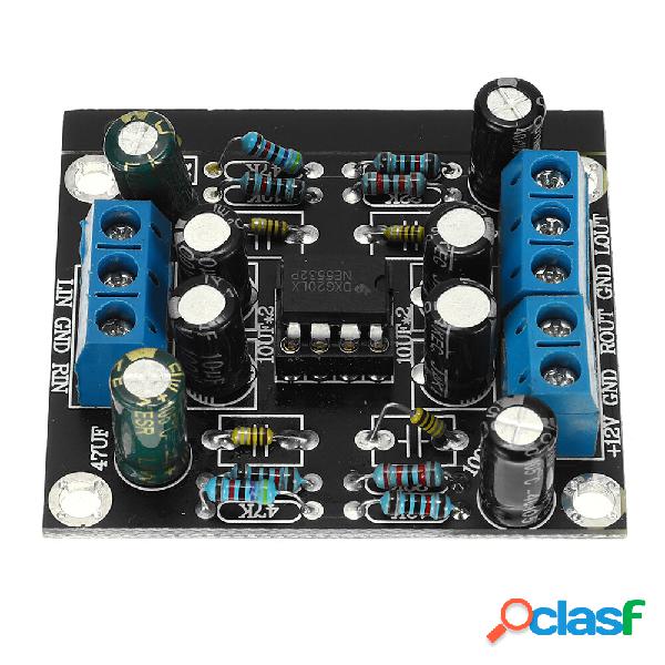 NE5532 Version Single-power Dual-channel Pre-amplifier