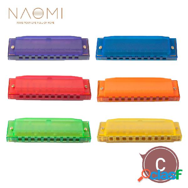 Naomi Harmonica Comb Melodica C Tune Plastic 10 Holes