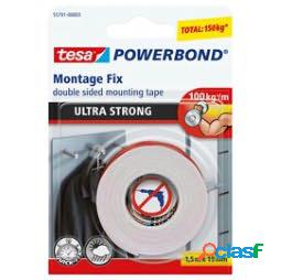 Nastro biadesivo Tesa Powerbond Ultra Strong - 19 mm x 1,5