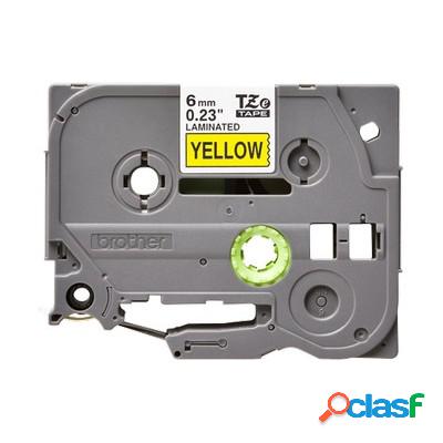 Nastro per etichettatrice Brother TZE-611 TZe TAPE Laminato