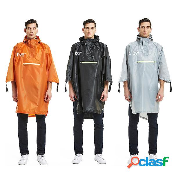 Naturehike 230T Poly Taff Raincoat Luminous Poncho