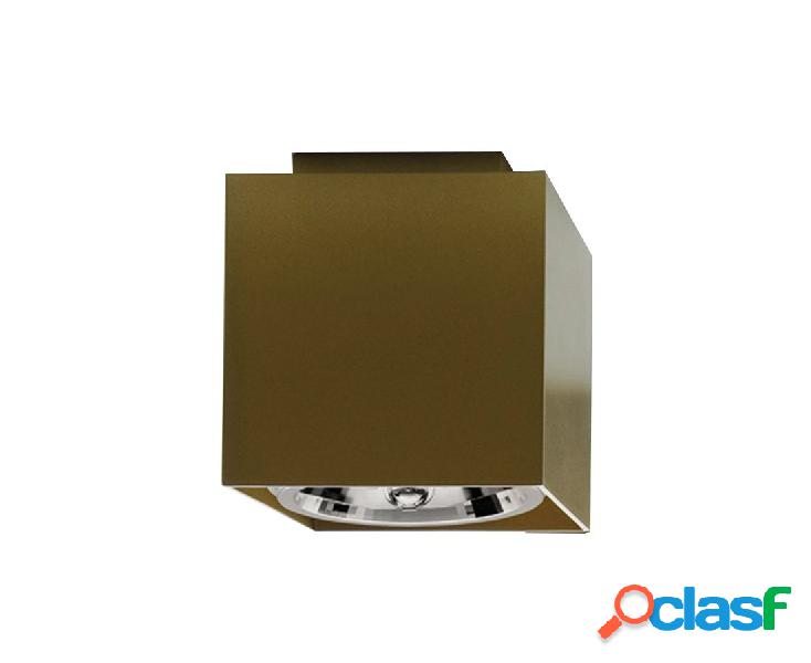 Nemo Cubo LED AR111 Lampada da Soffitto Bronzo