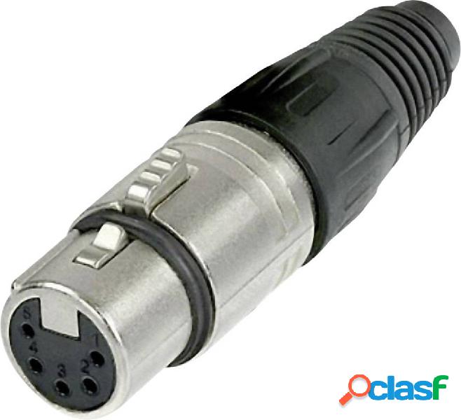 Neutrik NC5FX Connettore XLR Presa dritta Poli: 5 Argento 1