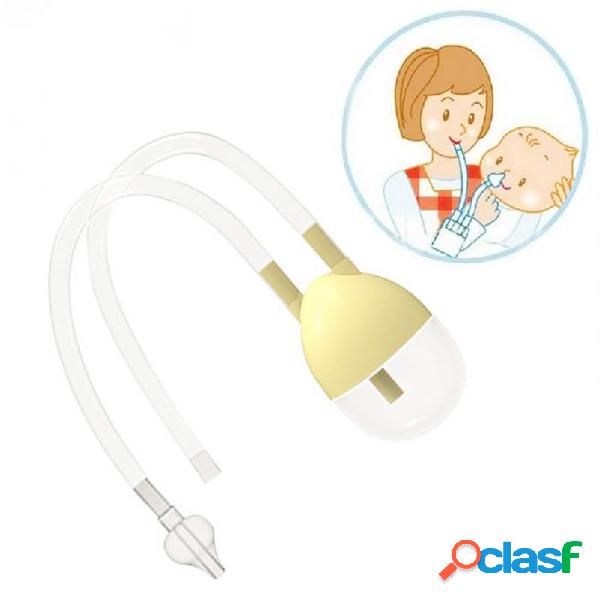 New Born Baby Vacuum Suction Cup Nasal Aspirator Safety Nose