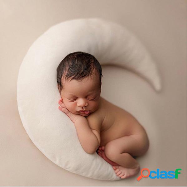 Newborn Photography Props Moon-shape Pillows With Stars