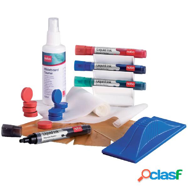 Nobo Kit Utilizzatore Lavagna Bianca