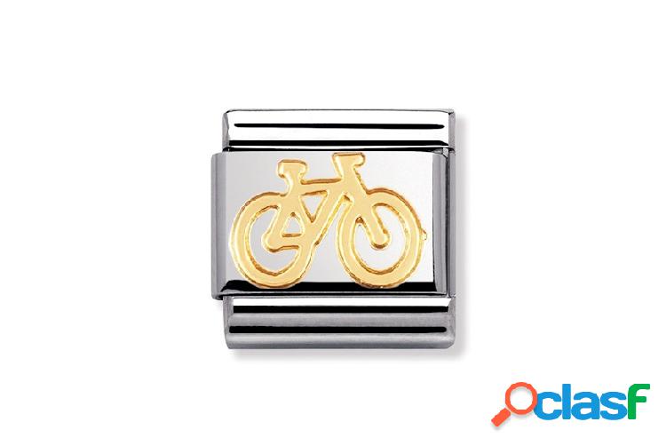 Nomination Bicicletta Composable acciaio acciaio oro