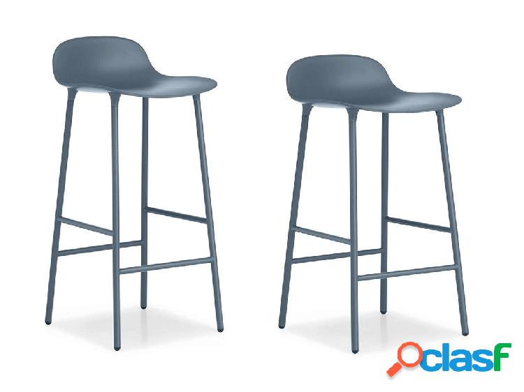 Normann Copenhagen Form Sgabello - Gambe in Metallo