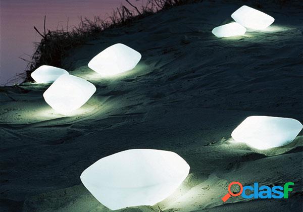 OLuce Stones 215/L Lampada da Tavolo/Terra Outdoor