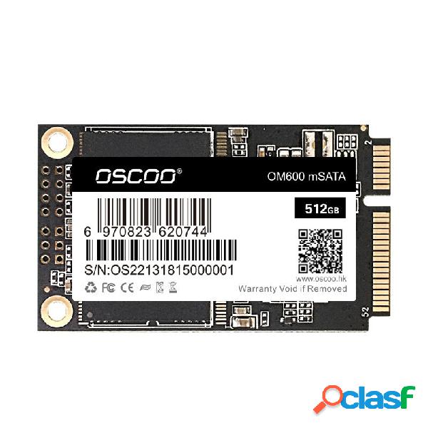 OSCOO mSATA Internal Solid State Drive Hard Disk MLC SATA