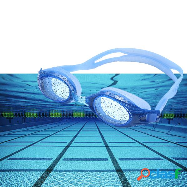 OUTEROO Swimming Glasses PC Silicone Shockproof Anti-fog