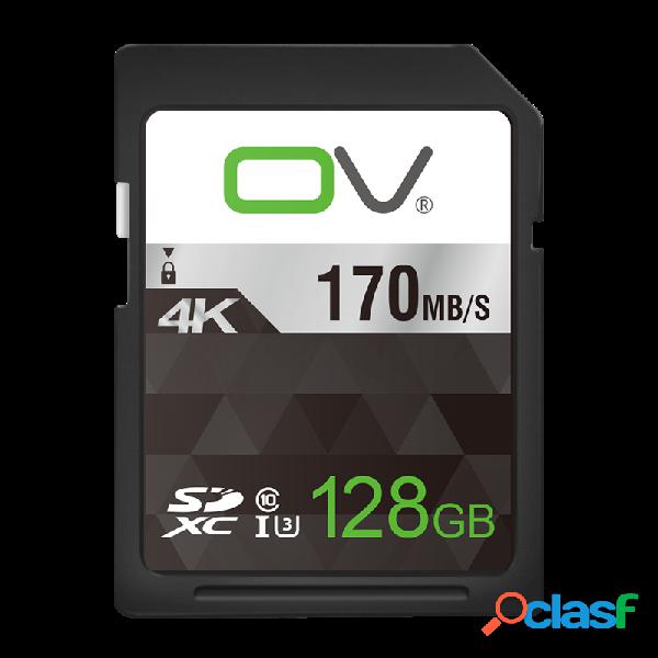 OV 128GB Storage Card SD Memory Card High Speed 170MB/S 4K