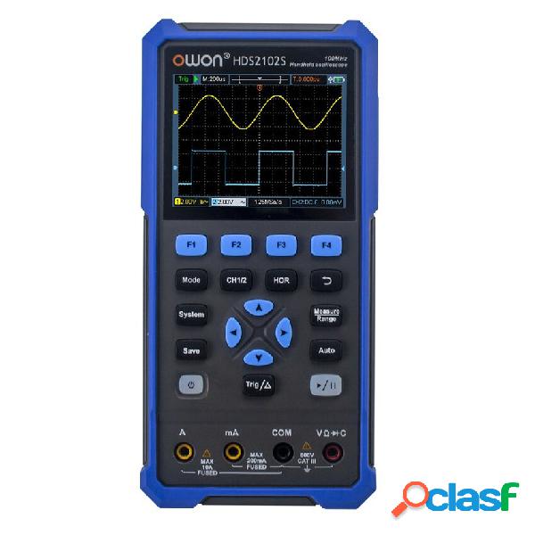 OWON HDS200 Series 2CH Handheld Oscilloscope 100MHz