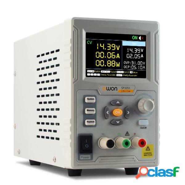 OWON SP Series Single Channel Programmable DC Power Supply