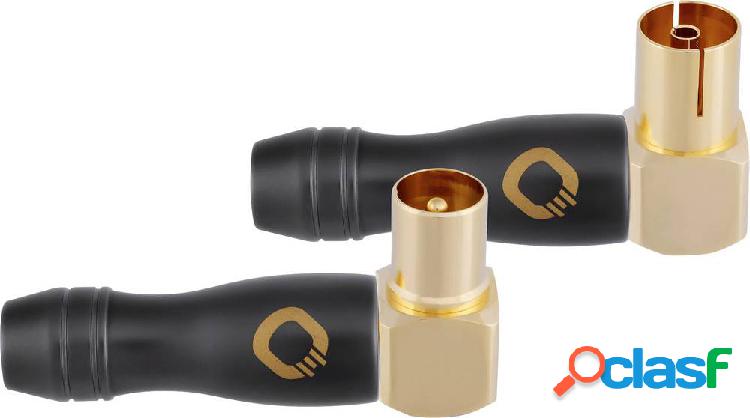 Oehlbach D1C4411 Spina IEC Transmission Shift 90° angolata