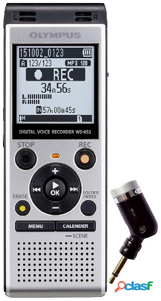 Olympus WS-852 + TP8 Kit Registratore vocale digitale Tempo