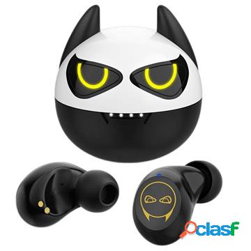 Onikuma T12 TWS Earphones with Charging Case - Devil