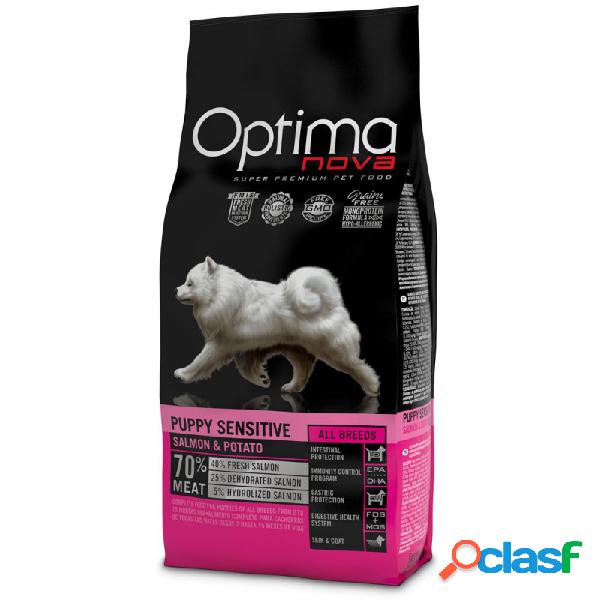Optimanova - Optimanova Puppy Sensitive Con Salmone E Patate