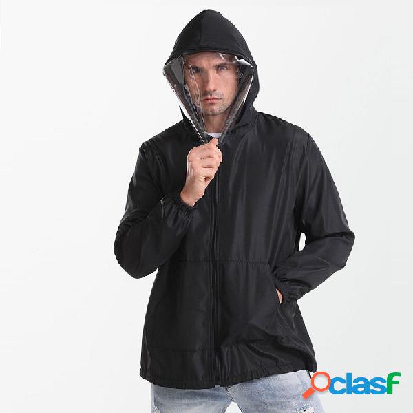 Ordinary Protective Clothing Isolation Suit Hooded with Face