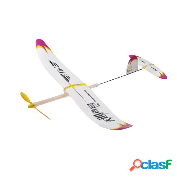 P1B-1 Rubber Band Powered Airplane Hand Launch Level Elastic