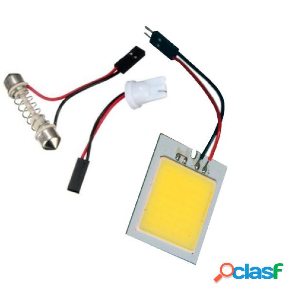 PANNELLO LED COB CHIP LUCE CORTESIA INTERNO AUTO ADATTATORE