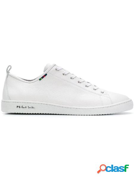 PAUL SMITH SNEAKERS UOMO M2SMIY02ASET01 PELLE BIANCO