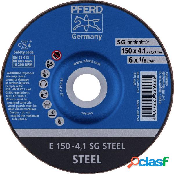 PFERD 69220473 E 150-4,1 SG STEEL Disco di sgrossatura con