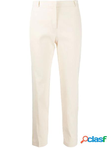 PINKO PANTALONI DONNA 1B14FL7435C00 LINO BEIGE