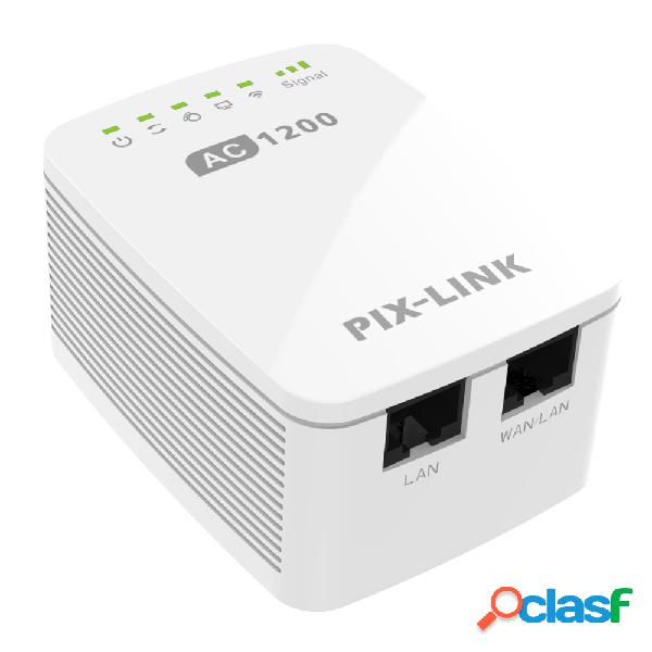 PIXLINK LV-AC11 1200M WiFi Repeater WiFi Range Extender Dual