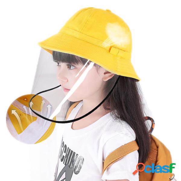 PODOM Kids Bucket Hat Protection Safety Removable Full Face