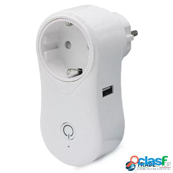PRESA INTELLIGENTE WIFI SMART PLUG SPINA COMPATIBILE GOOGLE