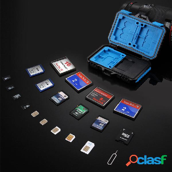 PULUZ Waterproof PU5004 SD Card Storage Box Portable Bag