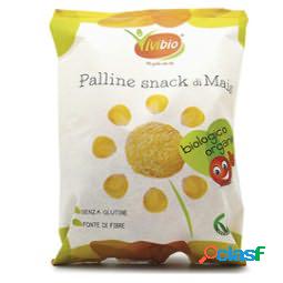 Palline snack - di mais - 40 gr - Vivibio (unit vendita 10