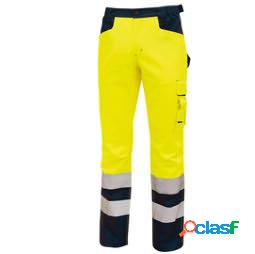 Pantalone invernale alta visibilitA Beacon - giallo fluo -