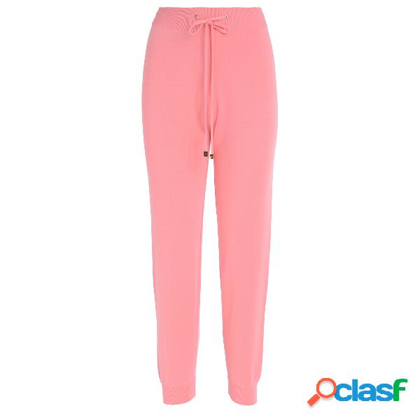 Pantalone sport Elisabetta Franchi color rosa candy