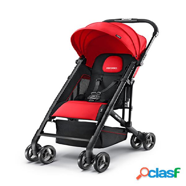 Passeggino Easylife Recaro Ruby Black Frame