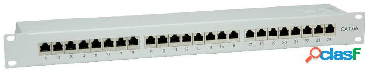 Patchpanel di rete Value 24 Porte 26.99.0361 CAT 6A 1 U