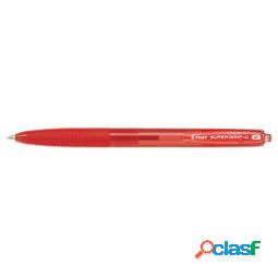 Penna a scatto Supergrip G - punta 0,7mm - rosso - Pilot