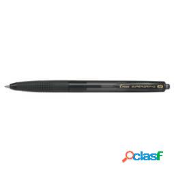 Penna a scatto Supergrip G - punta 1,0mm - nero - Pilot