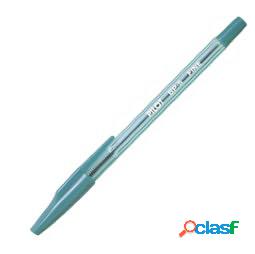 Penna a sfera BP S - punta fine 0,7 mm - verde - Pilot (unit