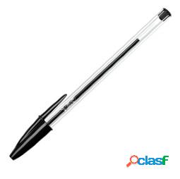 Penna a sfera Cristal - punta media 1,0 mm - nero - Bic -