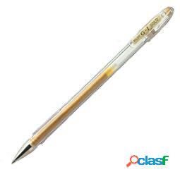 Penna a sfera gel G 1 - punta 0,7 mm - gold - Pilot (unit