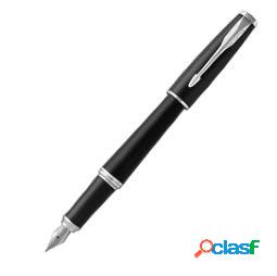 Penna stilografica Urban Muted Black CT - punta M - Parker