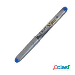 Penna stilografica Vpen Silver - blu - Pilot (unit vendita 1