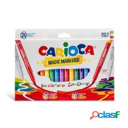 Pennarelli Magic Markers - punta 6,0 mm - colori assortiti -