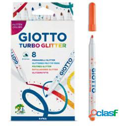 Pennarelli Turbo Glitter - punta 2,8mm - colori assortiti -